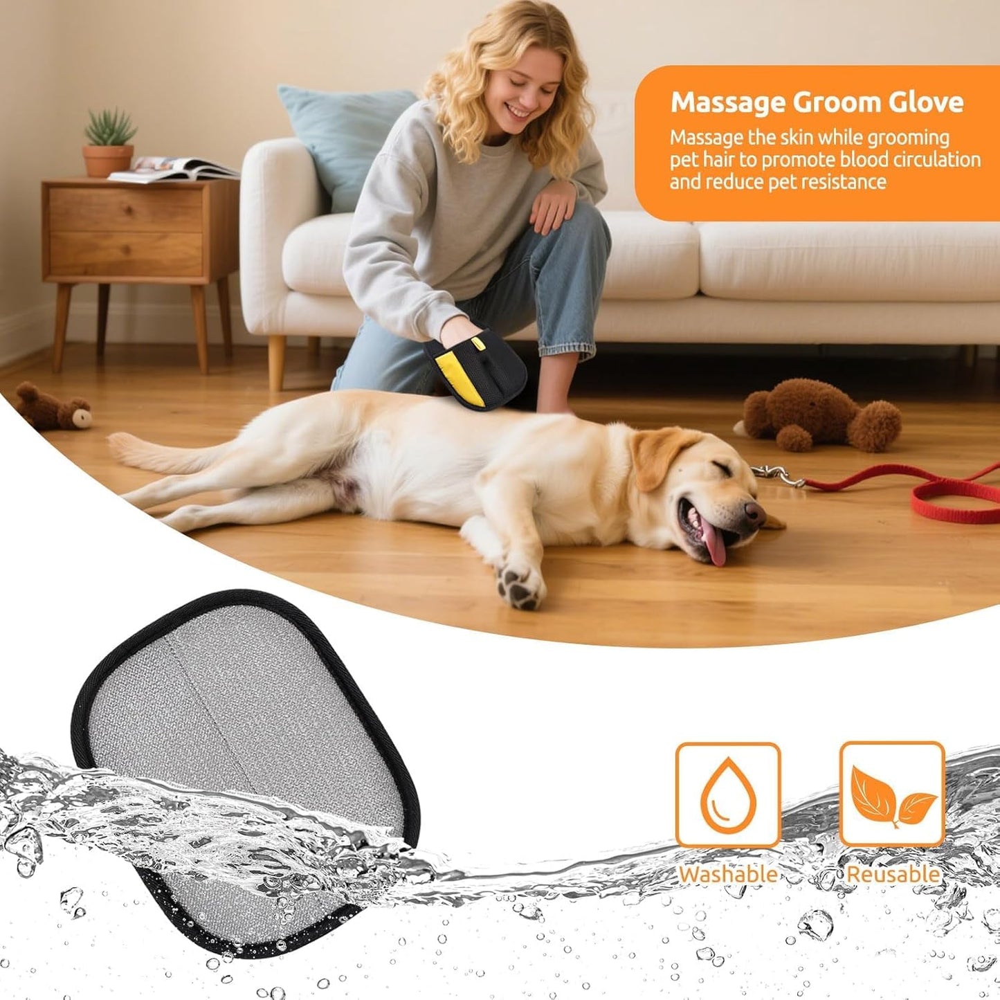 Pet Hair Removal Glove