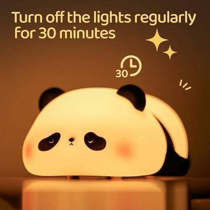 Silicon Panda Night Lamp - Soft, Safe & Adorable