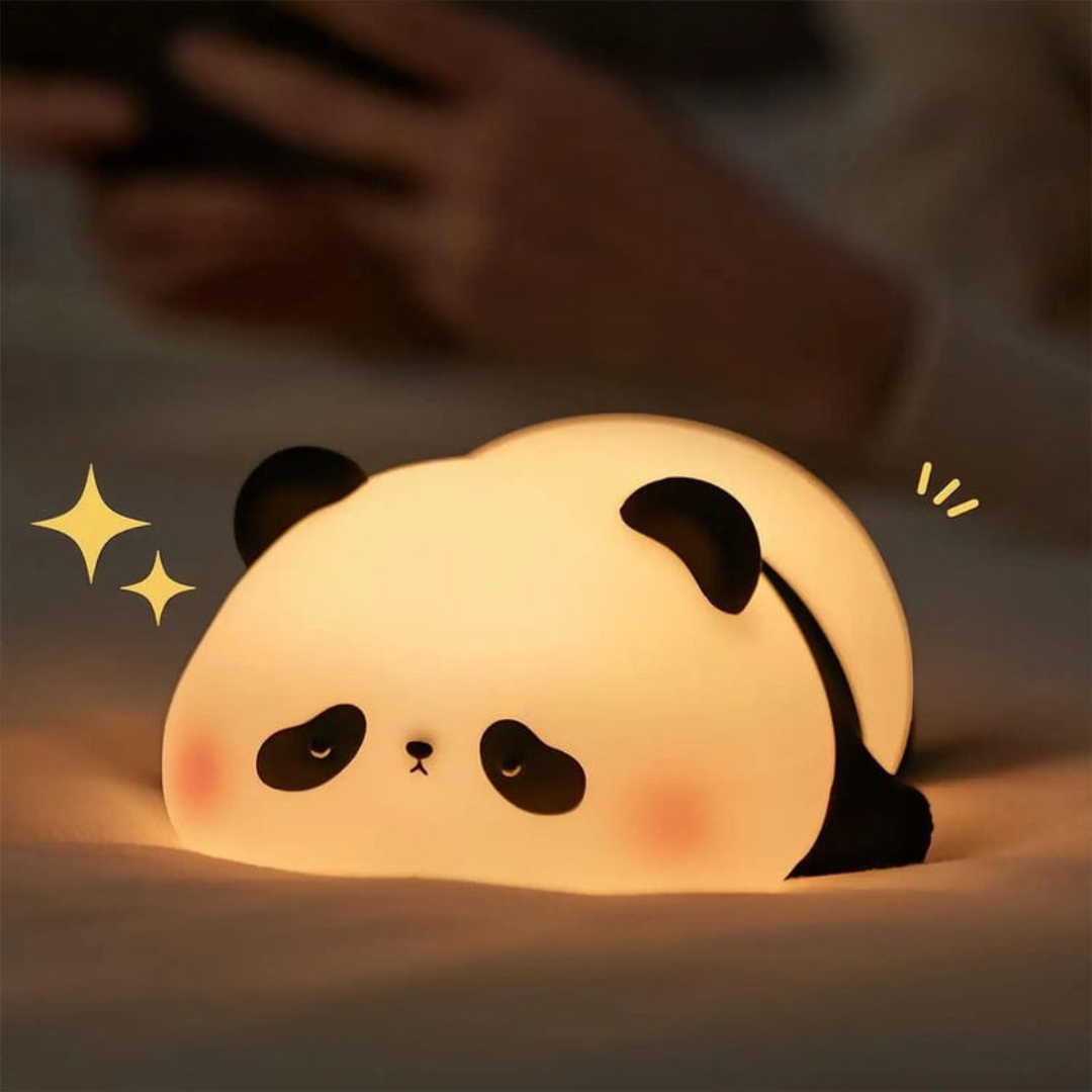 Silicon Panda Night Lamp - Soft, Safe & Adorable
